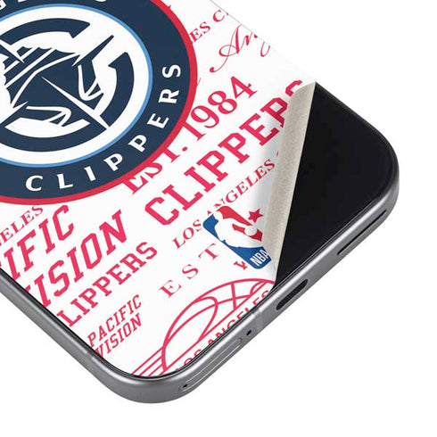 NBA Los Angeles Clippers Blast Logos Google Pixel 9 Skin
